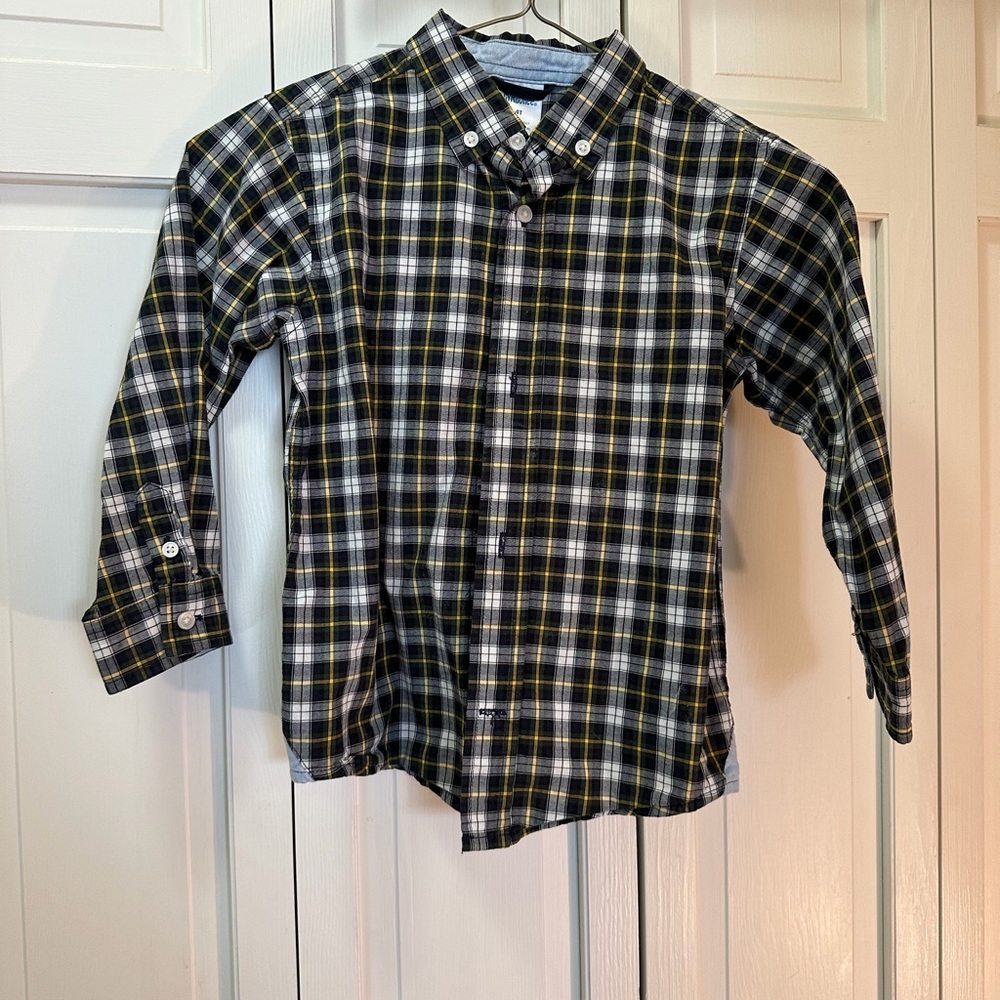 Gymboree Plaid Button-Up Shirt size 4T